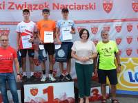 Podium kategorii Młodzików