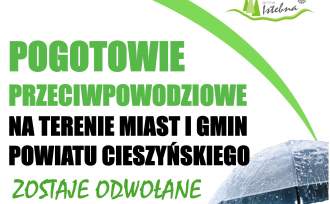 Odwołanie pogotowia przeciwpowodziowego