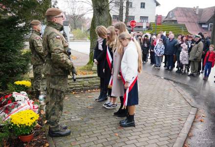 Święto Niepodległości w Gminie Istebna fot. Bronka Polok