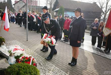 Święto Niepodległości w Gminie Istebna fot. Bronka Polok