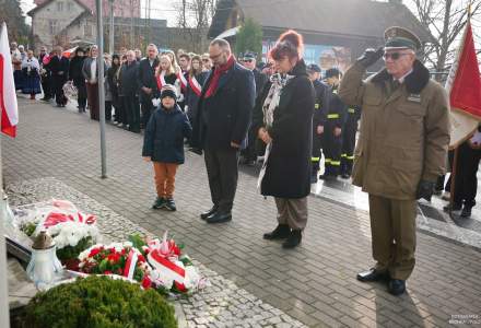 Święto Niepodległości w Gminie Istebna fot. Bronka Polok