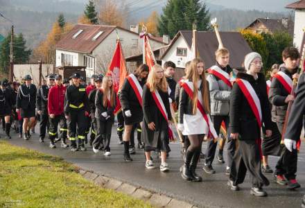 Święto Niepodległości w Gminie Istebna fot. Bronka Polok