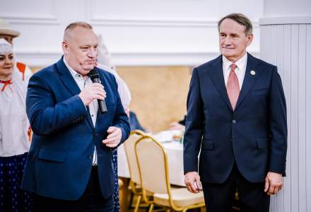 Uczestnicy Świątecznego Spotkania dla Seniorów w Koniakowie fot. M.Kuźma