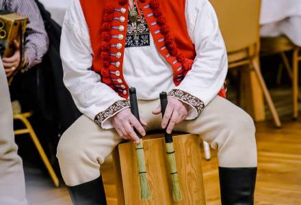 Uczestnicy Świątecznego Spotkania dla Seniorów w Koniakowie fot. M.Kuźma