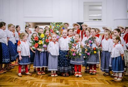 Uczestnicy Świątecznego Spotkania dla Seniorów w Koniakowie fot. M.Kuźma