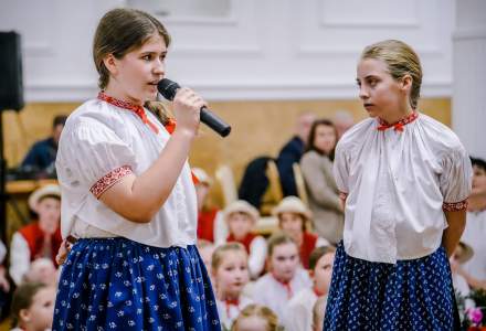 Uczestnicy Świątecznego Spotkania dla Seniorów w Koniakowie fot. M.Kuźma