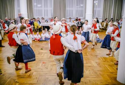 Uczestnicy Świątecznego Spotkania dla Seniorów w Koniakowie fot. M.Kuźma