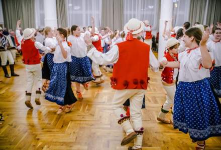 Uczestnicy Świątecznego Spotkania dla Seniorów w Koniakowie fot. M.Kuźma