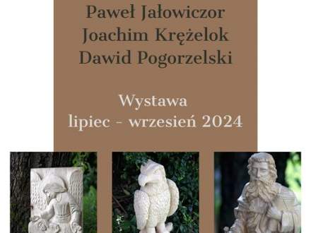 Plakat wystawy rzeźby