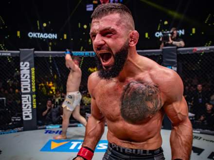 Radość po skończonej walce