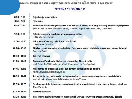 Program 17.10.2025
