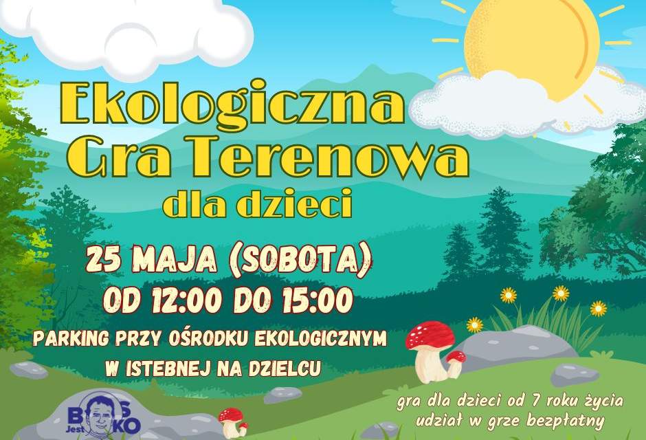 Plakat gry terenowej
