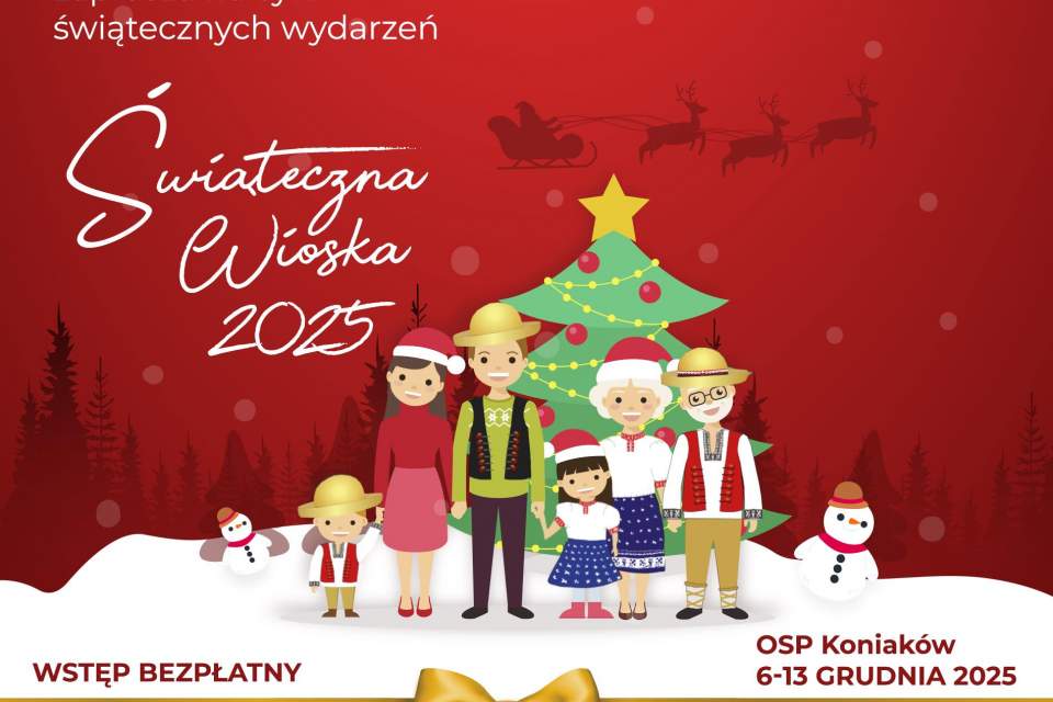 Baner Świątecznej Wioski