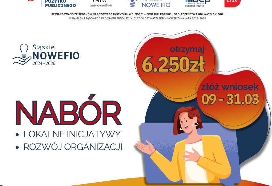 Nabór wniosków w projekcie Śląskie NOWEFIO