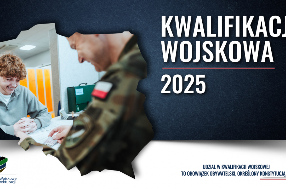 Plakat Kwalifikacji Wojskowej 2025