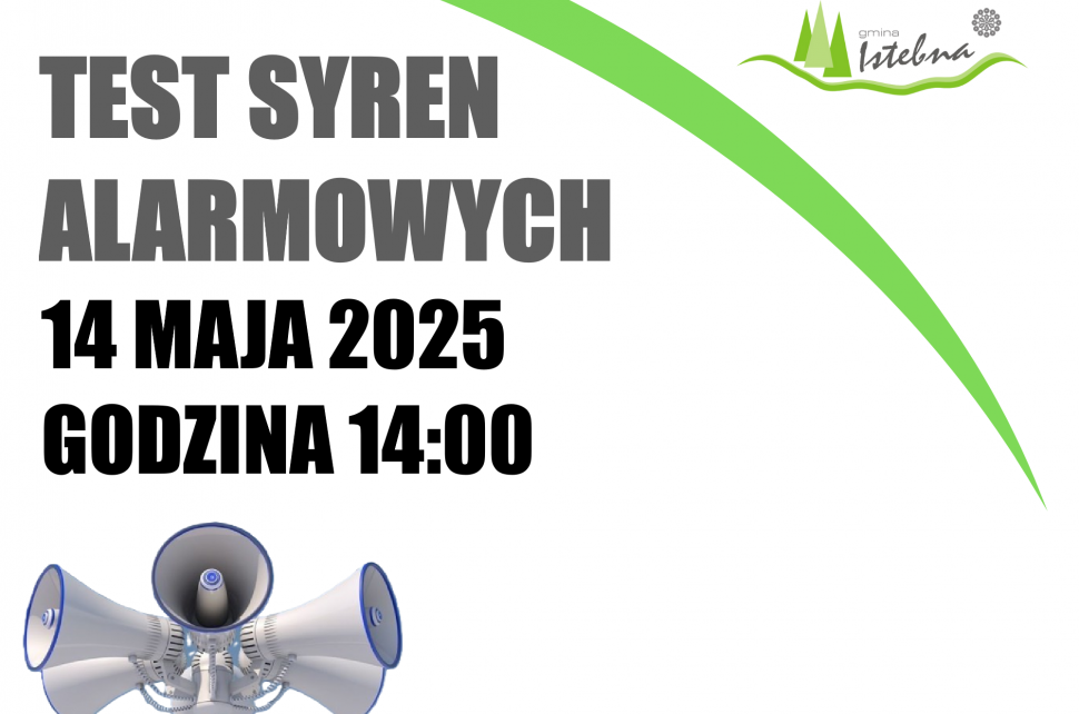 Test syren alarmowych